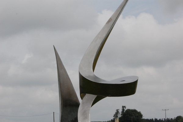Skulptur Edelstahl sculpture stainless steel