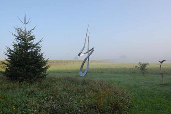 Remo Leghissa, Skulpturenpark - Werkstattwiese, Nordblick